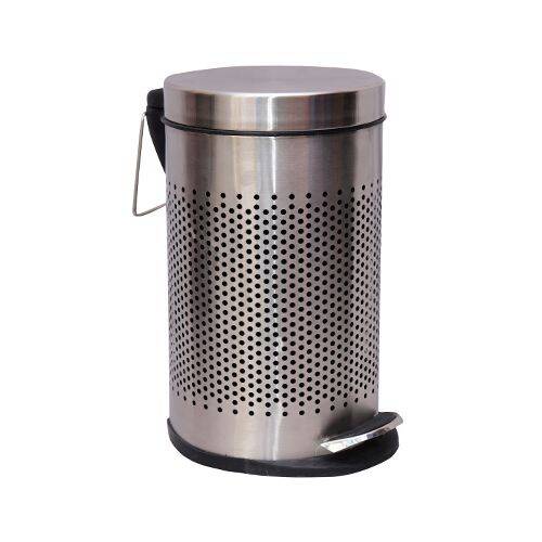 Jai Veer Stainless Steel Pedal Dustbin / Garbage Bin - Perforated